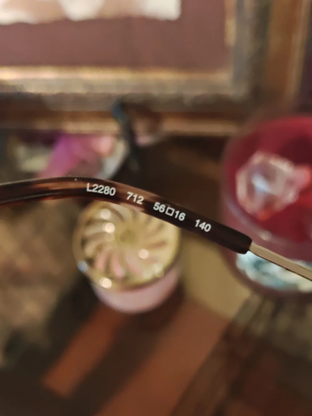 Gold Round Metal Frame Women's Eyeglasses - Elegant Gold Finish